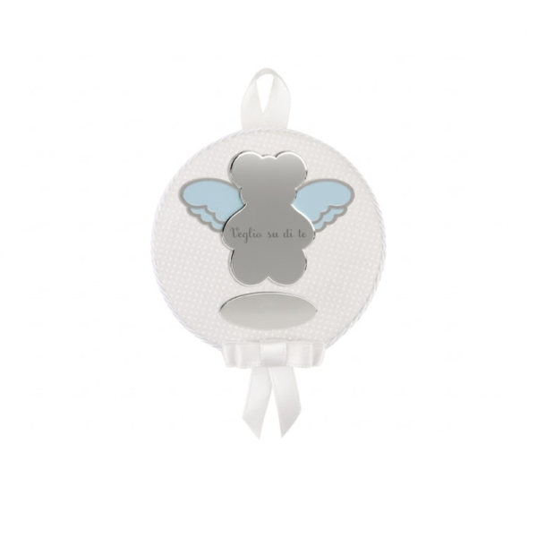 Capoculla Azzurro Nanan In Argento 925 E Orsetto