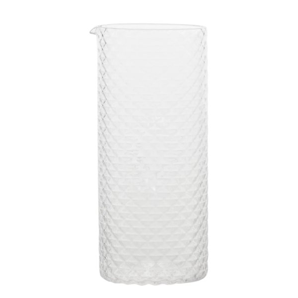 Caraffa Zafferano Isolano In Vetro Borosilicato Trasparente