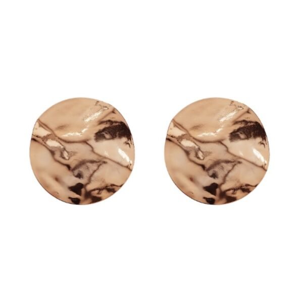 Orecchini Donna Antura In Ottone Dorato Martellato