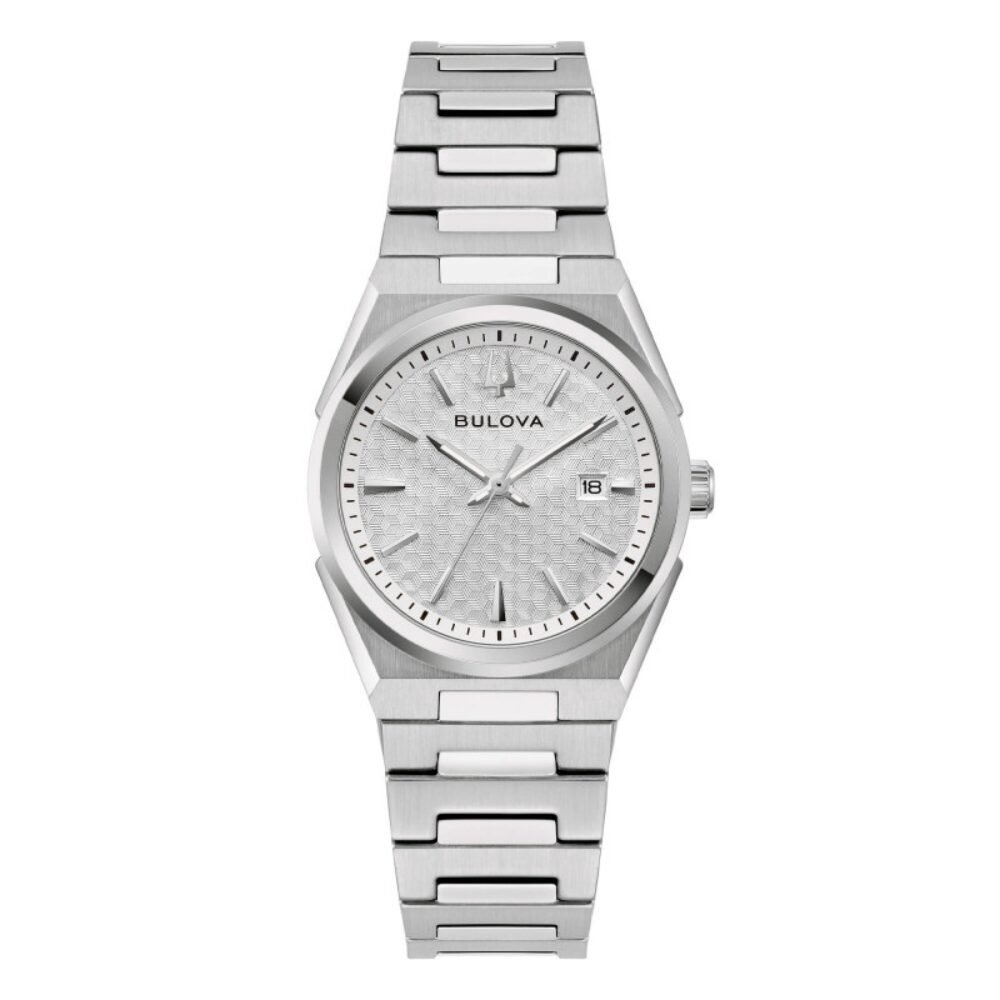 Orologio Donna Bulova Classic Lady Solo Tempo In Acciaio Silver