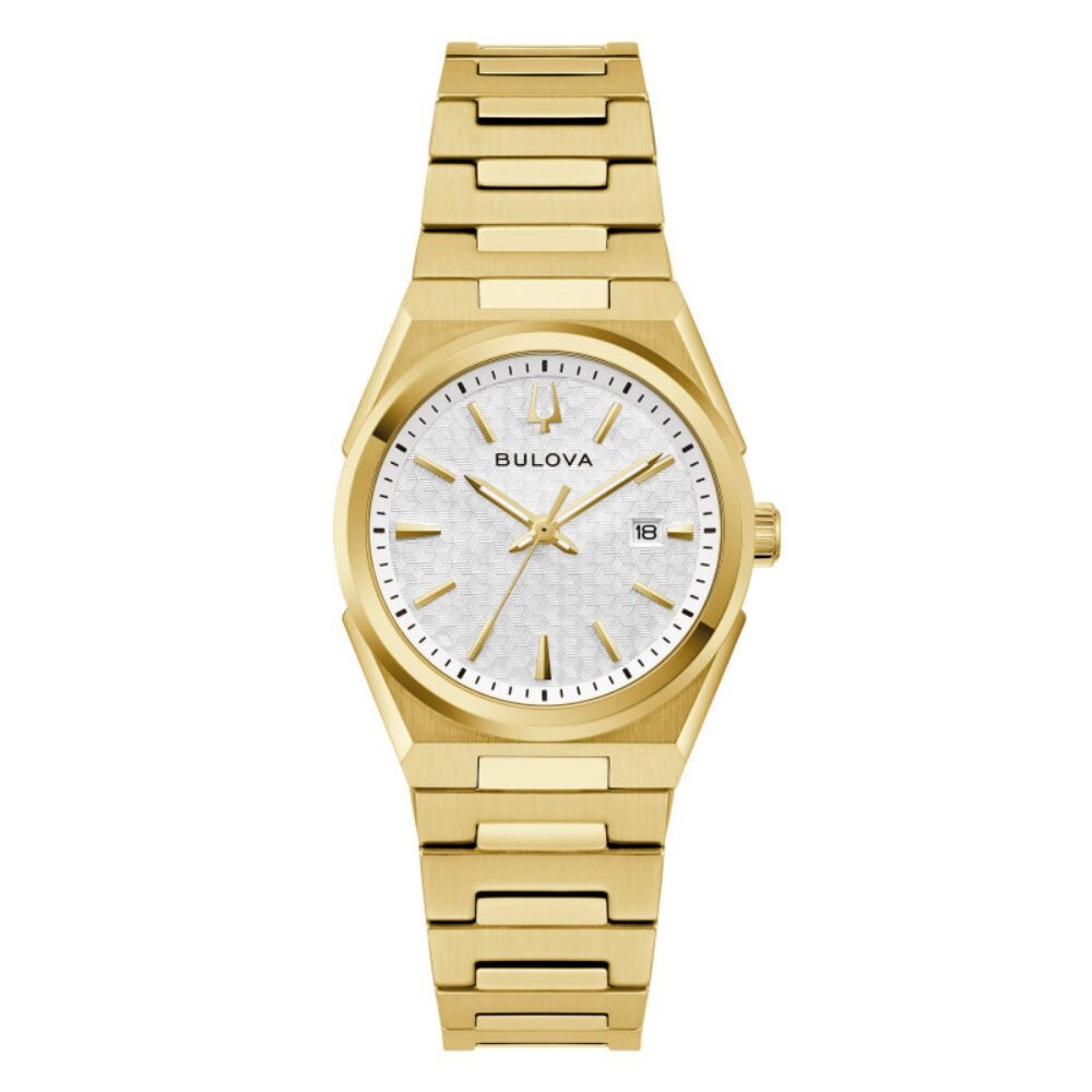 Orologio Donna Bulova Solo Tempo Classic Lady In Acciaio Ip Dorato