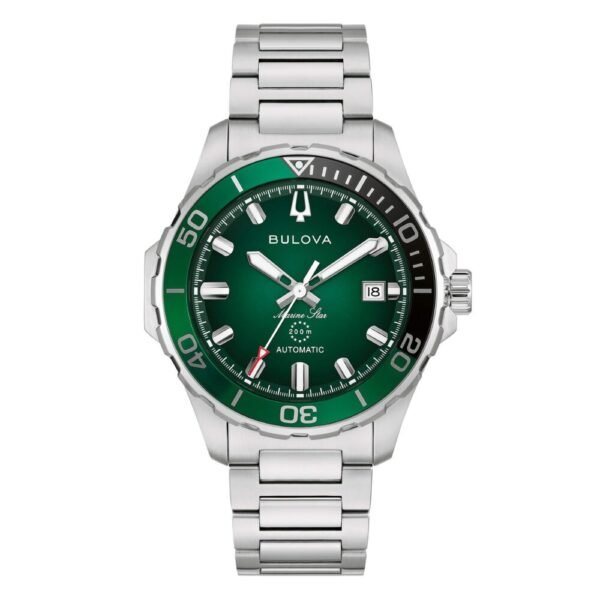 Orologio Uomo Bulova Marin Star Automatico In Acciaio Silver