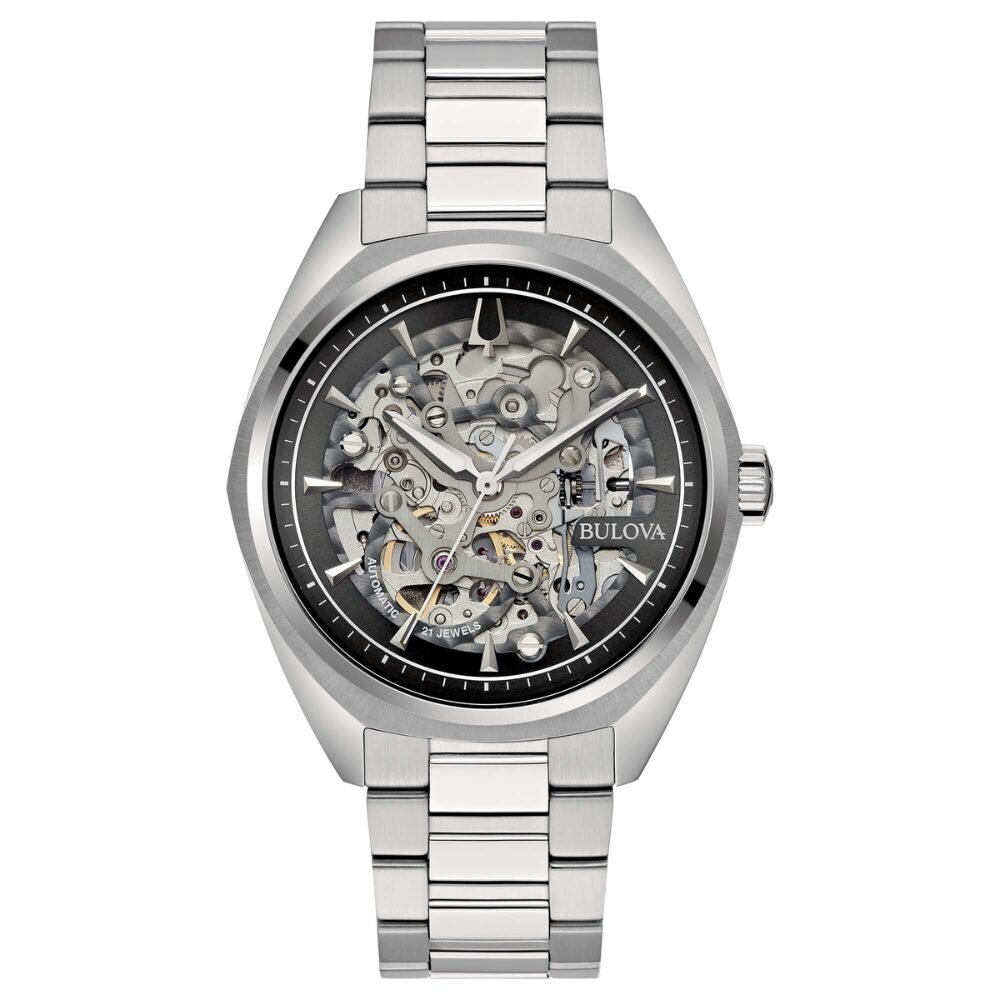 Orologio Uomo Bulova Surveyor Automatic Skeleton Solo Tempo