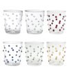 Set 6 Bicchieri Tumbler Party Zafferano In Vetro Multicolore 2 - Verre Gioielli Set 6 Bicchieri Tumbler Party Zafferano In Vetro Multicolore