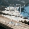 Set 6 Calici Spumante Zafferano Esperienze In Vetro Trasparente 1 Verre Gioielli - l'istituzione del gioiello