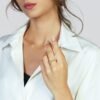 Anello Donna Unoaerre In Argento 925 Dorato Chicco Di Riso 5 - Verre Gioielli Anello Donna Unoaerre In Argento 925 Dorato Chicco Di Riso 1 Verre Gioielli - l'istituzione del gioiello