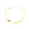 Bracciale Bambino Igold In Oro Giallo 9 Kt Con Pallone