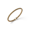 Bracciale Donna Bangle Unoaerre In Argento 925 Dorato Chicco Di Riso