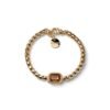 Bracciale Donna Unoaerre In Ottone Dorato E Cristallo Giallo Joya