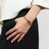 Bracciale Donna Unoaerre In Ottone Dorato E Cristallo Giallo Joya 1 Verre Gioielli - l'istituzione del gioiello