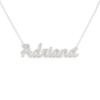 Collana Donna Con Nome Adriana In Acciaio Silver Magic In The Moonlight 1 - Verre Gioielli Collana Donna Con Nome Adriana In Acciaio Silver Magic In The Moonlight