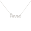 Collana Donna Con Nome Anna In Acciaio Silver Magic In The Moonlight 1 - Verre Gioielli Collana Donna Con Nome Anna In Acciaio Silver Magic In The Moonlight 1 Verre Gioielli - l'istituzione del gioiello