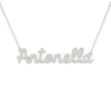 Collana Donna Con Nome Antonella In Acciaio Silver Magic In The Moonlight 1 - Verre Gioielli Collana Donna Con Nome Antonella In Acciaio Silver Magic In The Moonlight