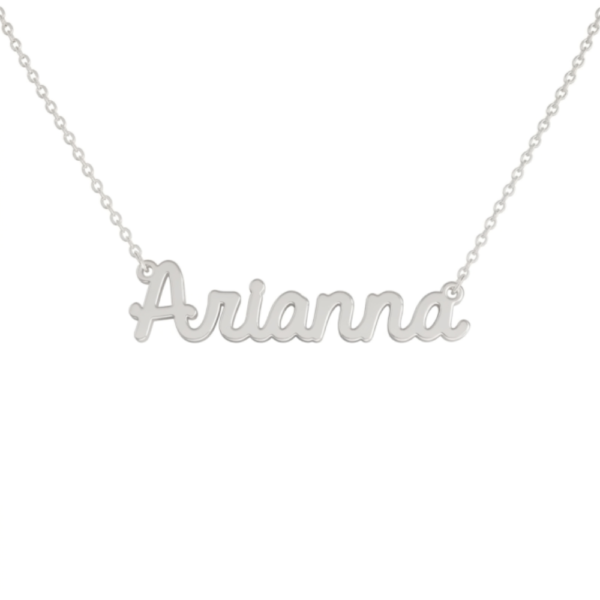 Collana Donna Con Nome Arianna In Acciaio Silver Magic In The Moonlight