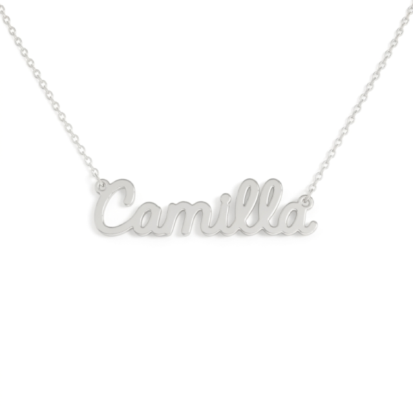 Collana Donna Con Nome Camilla In Acciaio Silver Magic In The Moonlight
