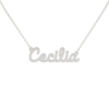 Collana Donna Con Nome Cecilia In Acciaio Silver Magic In The Moonlight 2 - Verre Gioielli Collana Donna Con Nome Cecilia In Acciaio Silver Magic In The Moonlight 1 Verre Gioielli - l'istituzione del gioiello