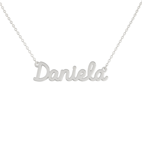 Collana Donna Con Nome Daniela In Acciaio Silver Magic In The Moonlight