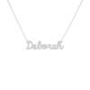 Collana Donna Con Nome Deborah In Acciaio Silver Magic In The Moonlight 2 - Verre Gioielli Collana Donna Con Nome Deborah In Acciaio Silver Magic In The Moonlight 1 Verre Gioielli - l'istituzione del gioiello