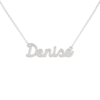 Collana Donna Con Nome Denise In Acciaio Silver Magic In The Moonlight 2 - Verre Gioielli Collana Donna Con Nome Denise In Acciaio Silver Magic In The Moonlight