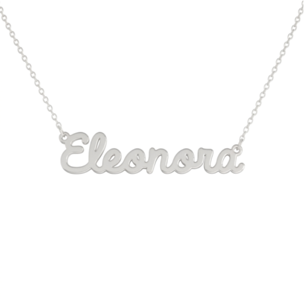 Collana Donna Con Nome Eleonora In Acciaio Silver Magic In The Moonlight