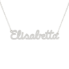 Collana Donna Con Nome Elisabetta In Acciaio Silver Magic In The Moonlight 4 - Verre Gioielli Collana Donna Con Nome Elisabetta In Acciaio Silver Magic In The Moonlight 4 Verre Gioielli - l'istituzione del gioiello