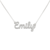Collana Donna Con Nome Emily In Acciaio Silver Magic In The Moonlight 2 - Verre Gioielli Collana Donna Con Nome Emily In Acciaio Silver Magic In The Moonlight