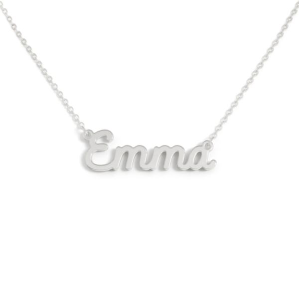 Collana Donna Con Nome Emma In Acciaio Silver Magic In The Moonlight