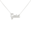 Collana Donna Con Nome Gaia In Acciaio Silver Magic In The Moonlight 2 - Verre Gioielli Collana Donna Con Nome Gaia In Acciaio Silver Magic In The Moonlight