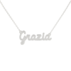 Collana Donna Con Nome Grazia In Acciaio Silver Magic In The Moonlight 2 - Verre Gioielli Collana Donna Con Nome Grazia In Acciaio Silver Magic In The Moonlight 1 Verre Gioielli - l'istituzione del gioiello