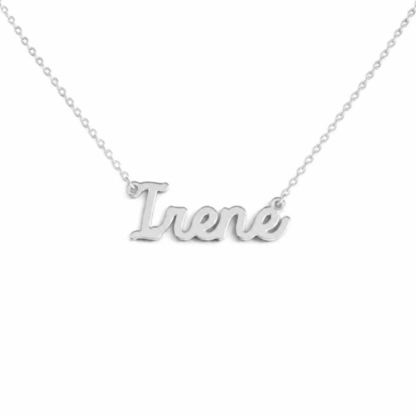 Collana Donna Con Nome Irene In Acciaio Silver Magic In The Moonlight 3 - Verre Gioielli Collana Donna Con Nome Irene In Acciaio Silver Magic In The Moonlight 1 Verre Gioielli - l'istituzione del gioiello