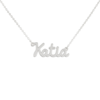 Collana Donna Con Nome Katia In Acciaio Silver Magic In The Moonlight 1 - Verre Gioielli Collana Donna Con Nome Katia In Acciaio Silver Magic In The Moonlight