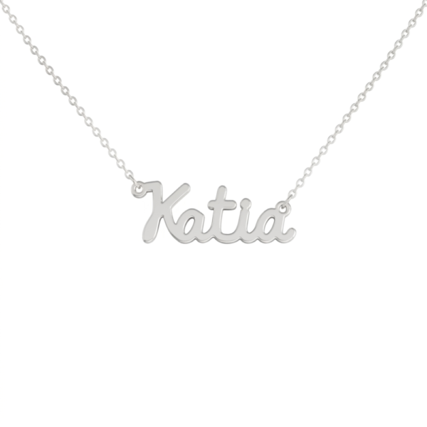 Collana Donna Con Nome Katia In Acciaio Silver Magic In The Moonlight