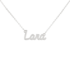 Collana Donna Con Nome Lara In Acciaio Silver Magic In The Moonlight 2 Verre Gioielli - l'istituzione del gioiello