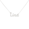 Collana Donna Con Nome Lisa In Acciaio Silver Magic In The Moonlight
