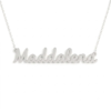 Collana Donna Con Nome Maddalena In Acciaio Silver Magic In The Moonlight 1 - Verre Gioielli Collana Donna Con Nome Maddalena In Acciaio Silver Magic In The Moonlight