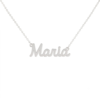 Collana Donna Con Nome Maria In Acciaio Silver Magic In The Moonlight 1 - Verre Gioielli Collana Donna Con Nome Maria In Acciaio Silver Magic In The Moonlight
