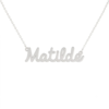 Collana Donna Con Nome Matilde In Acciaio Silver Magic In The Moonlight 4 - Verre Gioielli Collana Donna Con Nome Matilde In Acciaio Silver Magic In The Moonlight 3 Verre Gioielli - l'istituzione del gioiello
