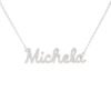 Collana Donna Con Nome Michela In Acciaio Silver Magic In The Moonlight