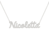 Collana Donna Con Nome Nicoletta In Acciaio Silver Magic In The Moonlight 1 - Verre Gioielli Collana Donna Con Nome Nicoletta In Acciaio Silver Magic In The Moonlight 1 Verre Gioielli - l'istituzione del gioiello