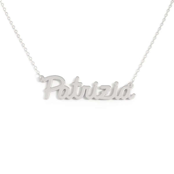 Collana Donna Con Nome Patrizia In Acciaio Silver Magic In The Moonlight