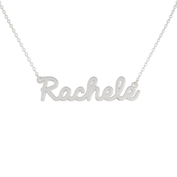 Collana Donna Con Nome Rachele In Acciaio Silver Magic In The Moonlight