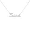 Collana Donna Con Nome Sara In Acciaio Silver Magic In The Moonlight 2 - Verre Gioielli Collana Donna Con Nome Sara In Acciaio Silver Magic In The Moonlight