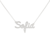 Collana Donna Con Nome Sofia In Acciaio Silver Magic In The Moonlight 4 - Verre Gioielli Collana Donna Con Nome Sofia In Acciaio Silver Magic In The Moonlight