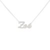 Collana Donna Con Nome Zoe In Acciaio Silver Magic In The Moonlight 4 - Verre Gioielli Collana Donna Con Nome Zoe In Acciaio Silver Magic In The Moonlight