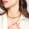 Collana Donna Rigida Unoaerre In Ottone Dorato Tubogas 6 - Verre Gioielli Collana Donna Rigida Unoaerre In Ottone Dorato Tubogas 2 Verre Gioielli - l'istituzione del gioiello