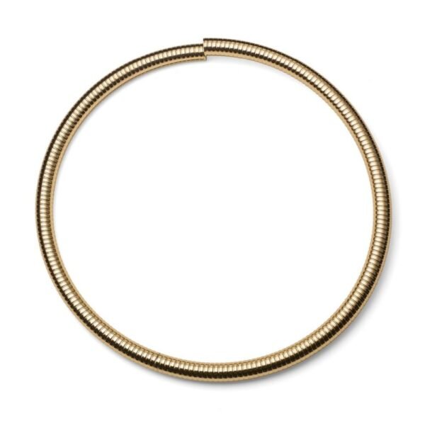 Collana Donna Rigida Unoaerre In Ottone Dorato Tubogas