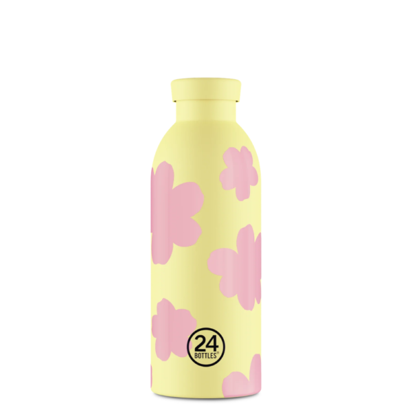 Borraccia Termica 24 Bottles In Acciaio Inox Da 500 Ml Day Dreaming Yellow