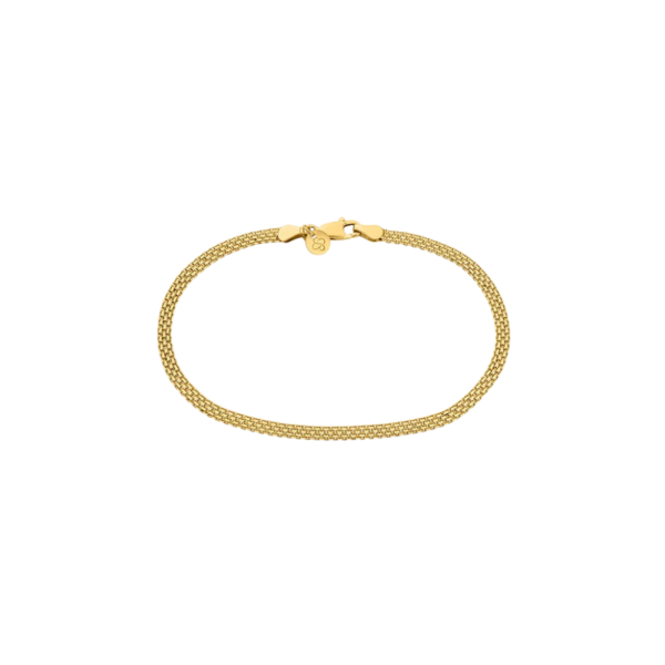 Bracciale Donna Stroili A Catena Bismark In Argento 925 Dorato 3 - Verre Gioielli Bracciale Donna Stroili A Catena Bismark In Argento 925 Dorato