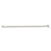 Bracciale Tennis Donna Sovrani In Ottone Rodiato E Zirconi Bianchi