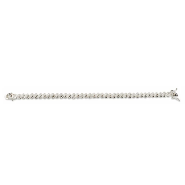 Bracciale Tennis Donna Sovrani In Ottone Rodiato E Zirconi Bianchi